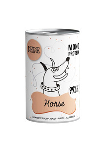 PAKA ZWIERZAKA PEPE Horse 800g monoproteinowa karma z koniny