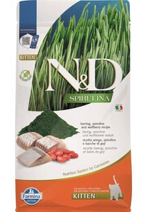 N&D Spirulina Kitten Herring and Wolfberry 300 g