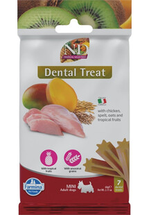 FARMINA N&D Tropical Selection Dental Treat Chicken Adult Mini Dog przysmak dentystyczny dla małych psów 60 g (7 szt)