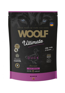 WOOLF Ultimate Soft Semi-moist bezzbożowa karma z kaczką dla psów 1 kg