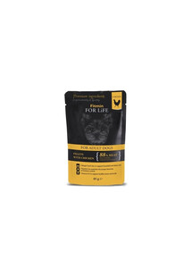 FITMIN For Life Adult Mini Fillets with Chicken Saszetka z kurczakiem i szynką w sosie rozmarynowym 85g
