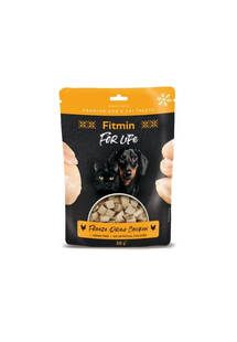 FITMIN For Life Freeze Dried Chicken Dog and Cat przysmak liofilizowany z kurczaka 30 g