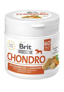 BRIT Vitamins Chondro Wsparcie stawów i mobilności 120g (60tabl.)