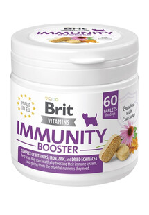 BRIT Vitamins Immunity Booster Wzmocnienie odporności psa 120g (60tabl.)