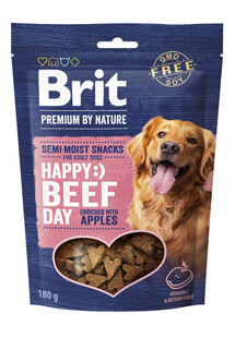 BRIT Premium by Nature Semi-moist Snack for Adult Dogs Beef Półmiękki przysmak dla psa 180g
