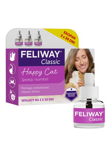 Classic 3 wkłady uzupełniający - feromony dla kota