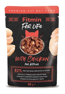 Fitmin For Life For Kittens Chicken - mokra karma dla kociąt kurczak 85g