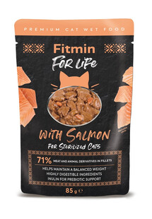 For Life For Sterilized Cats Salmon 85g
