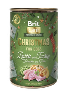 Care Dog Christmas Mono Protein Rabbbit and Turkey 400g monobiałkowa karma z królikiem i indykiem dla psów