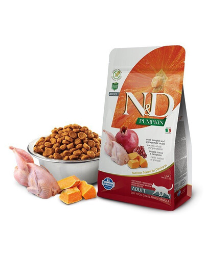 Cat Pumpkin Quail & Pomegranate 300 g