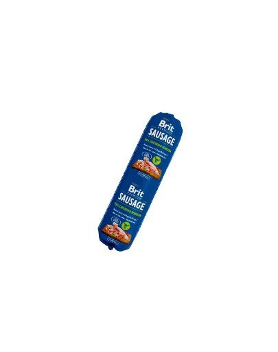 BRIT Sausage Kurczak i dziczyzna 800 g kawałki mięsa w bulionie