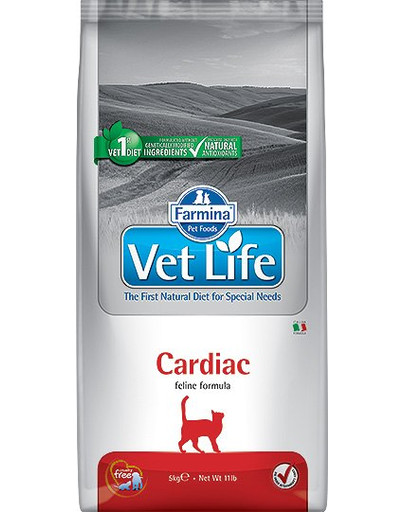 FARMINA Vet Life Cat Cardiac 10 kg karma dla kota