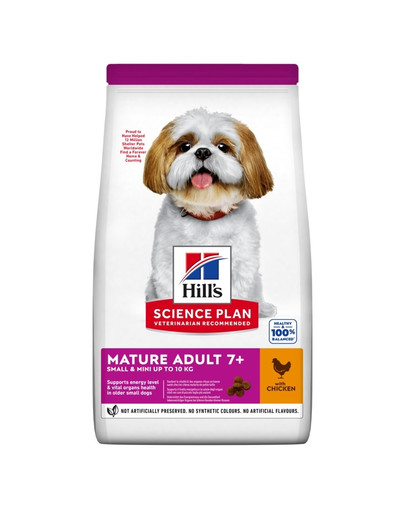Science Plan Canine Mature Adult 7+ Small & Mini z kurczakiem 6 kg