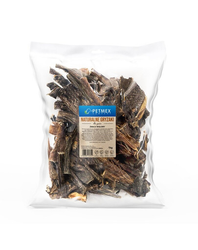 PETMEX Naturalny gryzak dla psa Żwacz wołowy 1kg