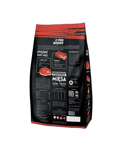 Wołowina z koziną M 3 kg