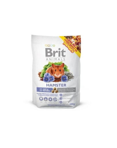 BRIT ANIMALS Hamster karma dla chomików 100g