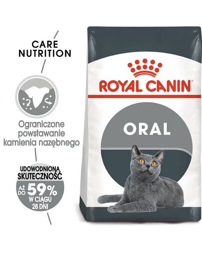 Royal Canin Oral Care 0.4 kg - sucha karma dla dorosłych kotów redukująca kamień nazębny 0.4kg