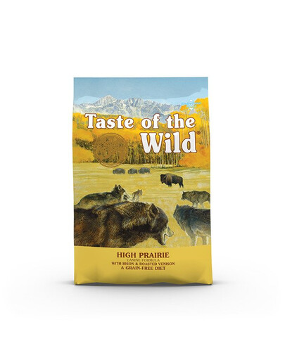 Taste Of The Wild High Prairie 12,2 kg - sucha bezzbożowa karma dla psów 12,2kg