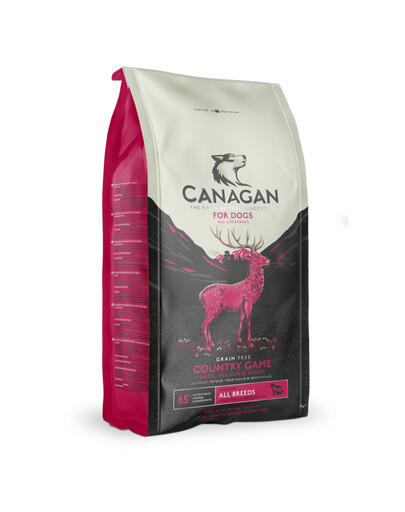 Canagan karma dla psów z świeżym mięsem z kaczki oraz dziczyzną 12kg