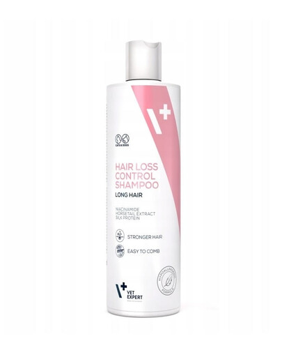 VET EXPERT Hair Loss Control szampon ograniczający linienie dla psów ras długowłosych 250 ml
