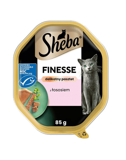 Finesse tacka 85 g w pasztecie z łososiem