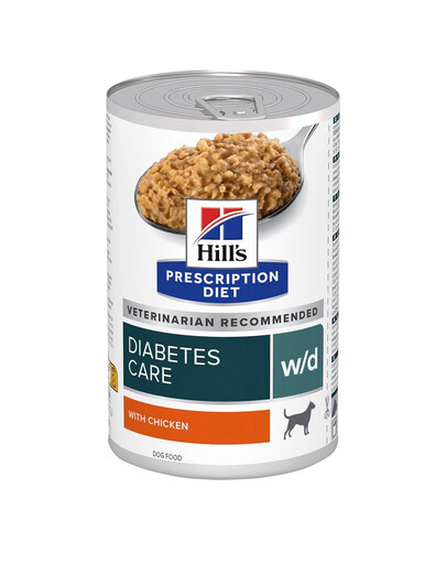 HILL'S Prescription Diet Canine w/d Diabetes Care Chicken 370 g w puszce Kurczak