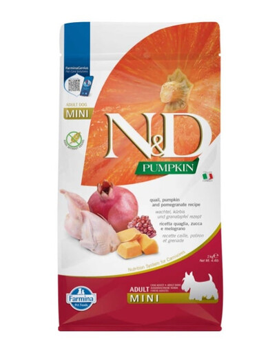 FARMINA N&D Quinoa Medium Maxi Digestion Lamb and Fennel fot Adult Dogs 2,5 kg