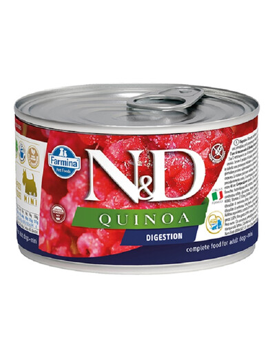 FARMINA N&D Quinoa Digestion Adult Mini Lamb 140 g