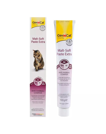 GIMCAT Every Day Malt-Soft Paste Extra Anti-Hairball  100 g