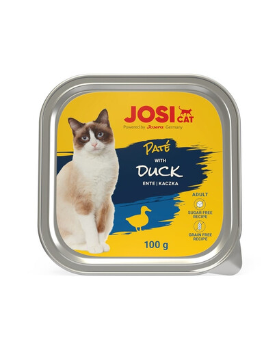 JOSERA JosiCat Pate with Duck for Cats 100g pasztet z kaczką