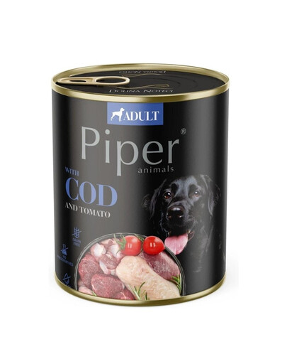 PIPER Cod and Tomato 800 g  z dorszem i pomidorem dla psa