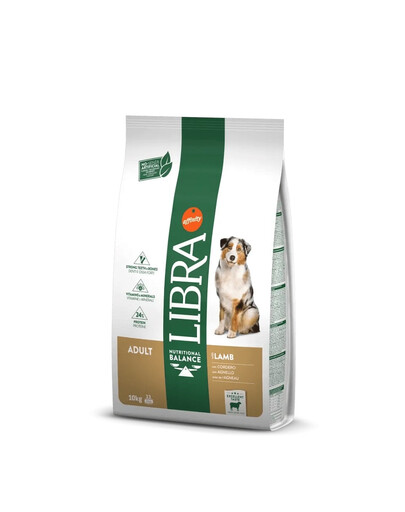 LIBRA Adult Lamb 12 kg sucha karma z jagnięciną dla psów