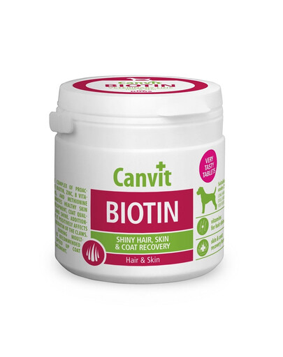 CANVIT Dog Biotin Hair and Skin suplement dla psów 100 g