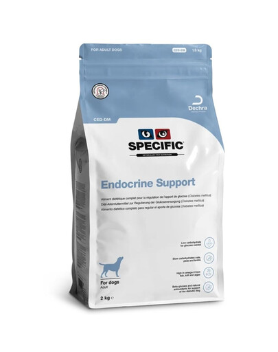 SPECIFIC Dog Endocrine Support CED-DM karma weterynaryjna dla psów z cukrzycą 2 kg