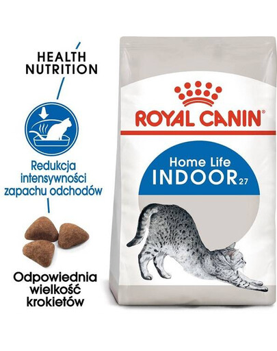 Royal Canin Home Life Indoor 2 kg - sucha karma dla kotów przebywających w domu 2kg