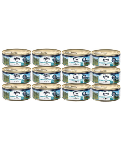 ZIWIPEAK Cat Mackerel&Lamb Makrela i jagnięcina 12 x 85 g - mokra karma dla kota