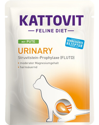 KATTOVIT Feline Diet Urinary indyk 85 g