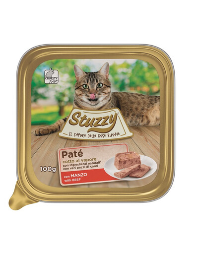 Mister Stuzzy Cat 100 g - karma mokra dla kota z wołowiną 100g