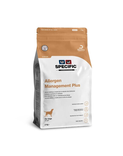 SPECIFIC Dog COD-HY Food Allergen Management Plus karma sucha dla szczeniąt i psów dorosłych z alergiami 2 kg
