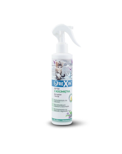 FREXIN Spray z kocimiętką 200g dla kotów i kociąt