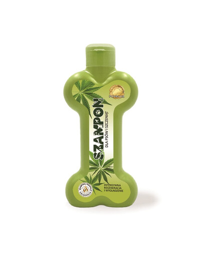 PCHEŁKA Szampon dla psów i szczeniąt 200 ml z ekstraktem z konopi