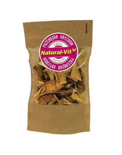Natural-Vit Przekąska Jabłka Suszone 50 g - przysmak dla gryzoni 50g
