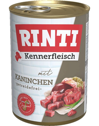 RINTI Kennerfleisch Rabbit 400 g Królik mokra karma dla psów