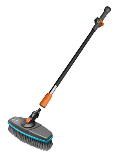 Cleansystem szczotka do mycia miękka z trzonkiem