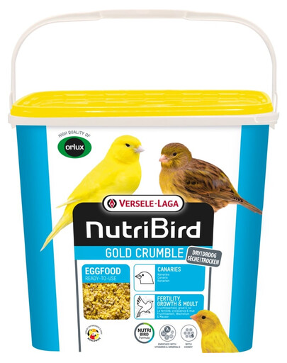 VERSELE-LAGA NutriBird Gold Crumble Canaries pokarm jajeczny dla żółtych kanarków 4kg