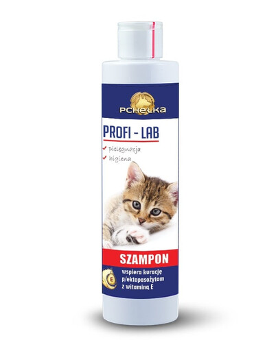 PCHEŁKA ProfiLab szampon delikatny 200ml dla kota