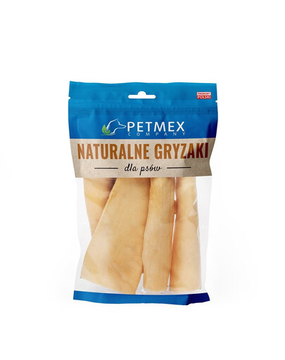 PETMEX Naturalne gryzaki Skóra wołowa 15cm 1kg