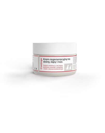 VETINGO Krem regeneracyjny na skórę, łapy i nos 75 ml dla psa i kota