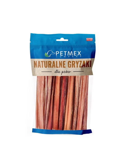 PETMEX Naturalne gryzaki Penisy cielęce 15cm 20szt.