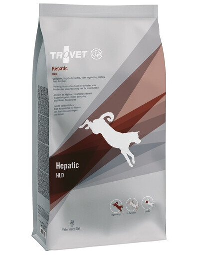 TROVET Hepatic HLD 12,5 kg sucha karma dla psów